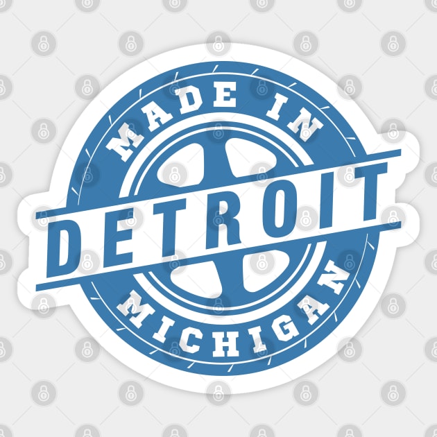 Made in Detroit Sticker by J31Designs